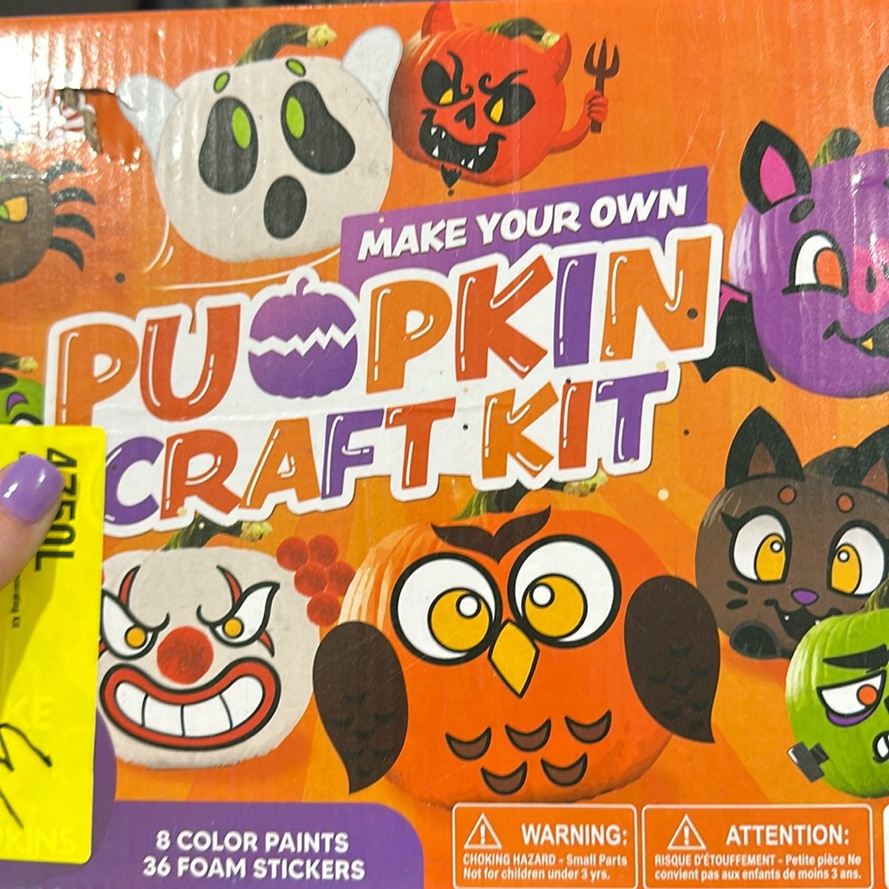 NWT Klever Kits pumpkin making design kit